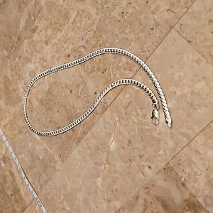 Mens 925 silver chain 50 cm 20 inches